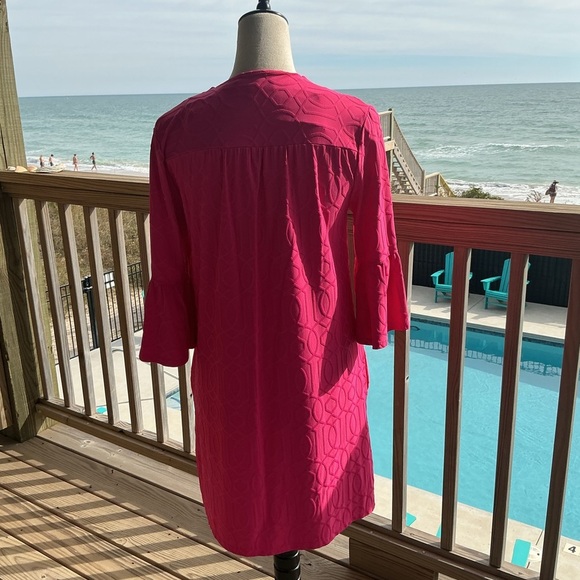 Jude Connally Bright Pink Kerry Dress - Picture 5 of 13